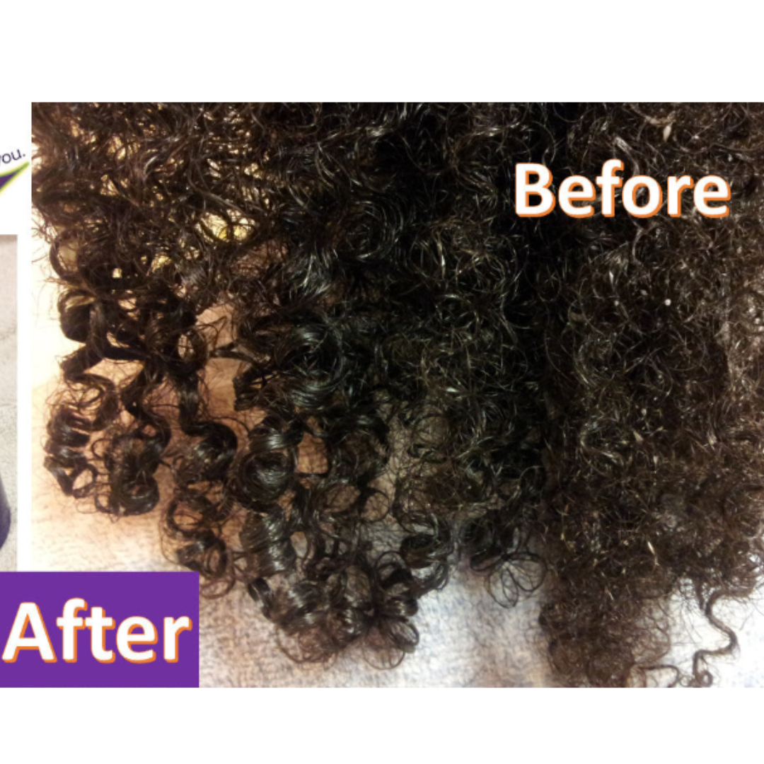 Marshmallow detangler & leave-in conditioner for curly, kinky and coily hair. pH balanced definition and shine