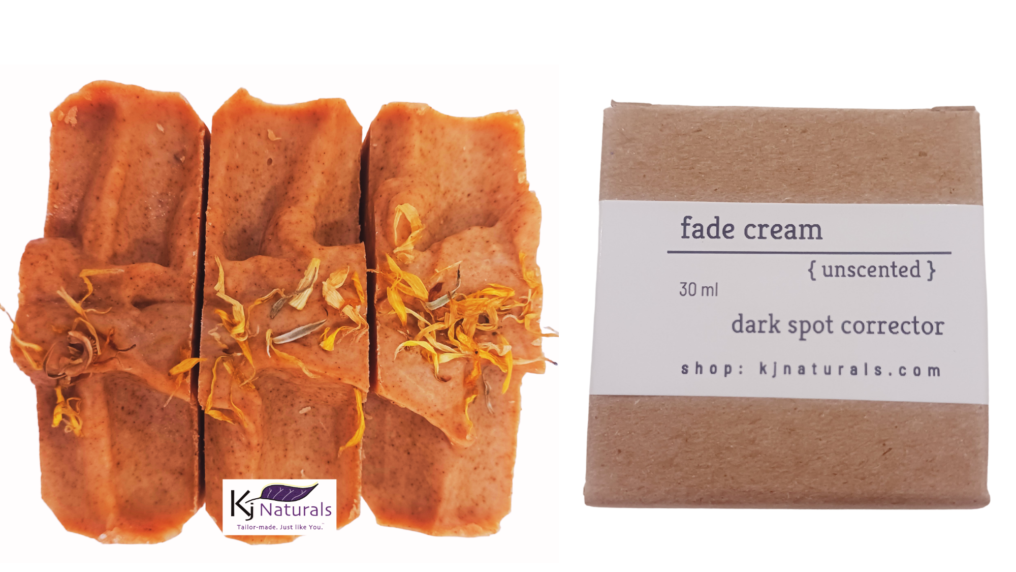 Brightening Bundle: Dark spot corrector + kojic soap +brightening scrub