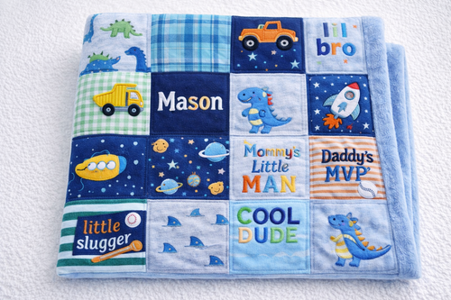 Baby Clothes Memory Blanket- Charlotte, NC Local Pickup