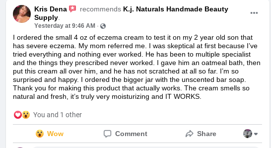 Eczema Cream 16 oz
