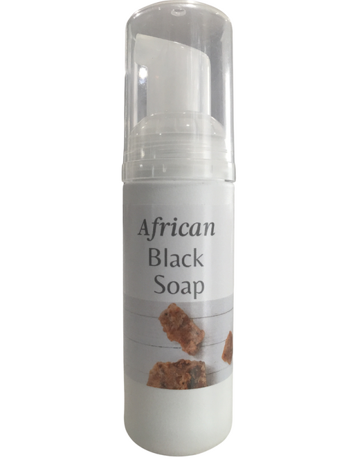 Liquid African Black Soap: Face wash & Shampoo