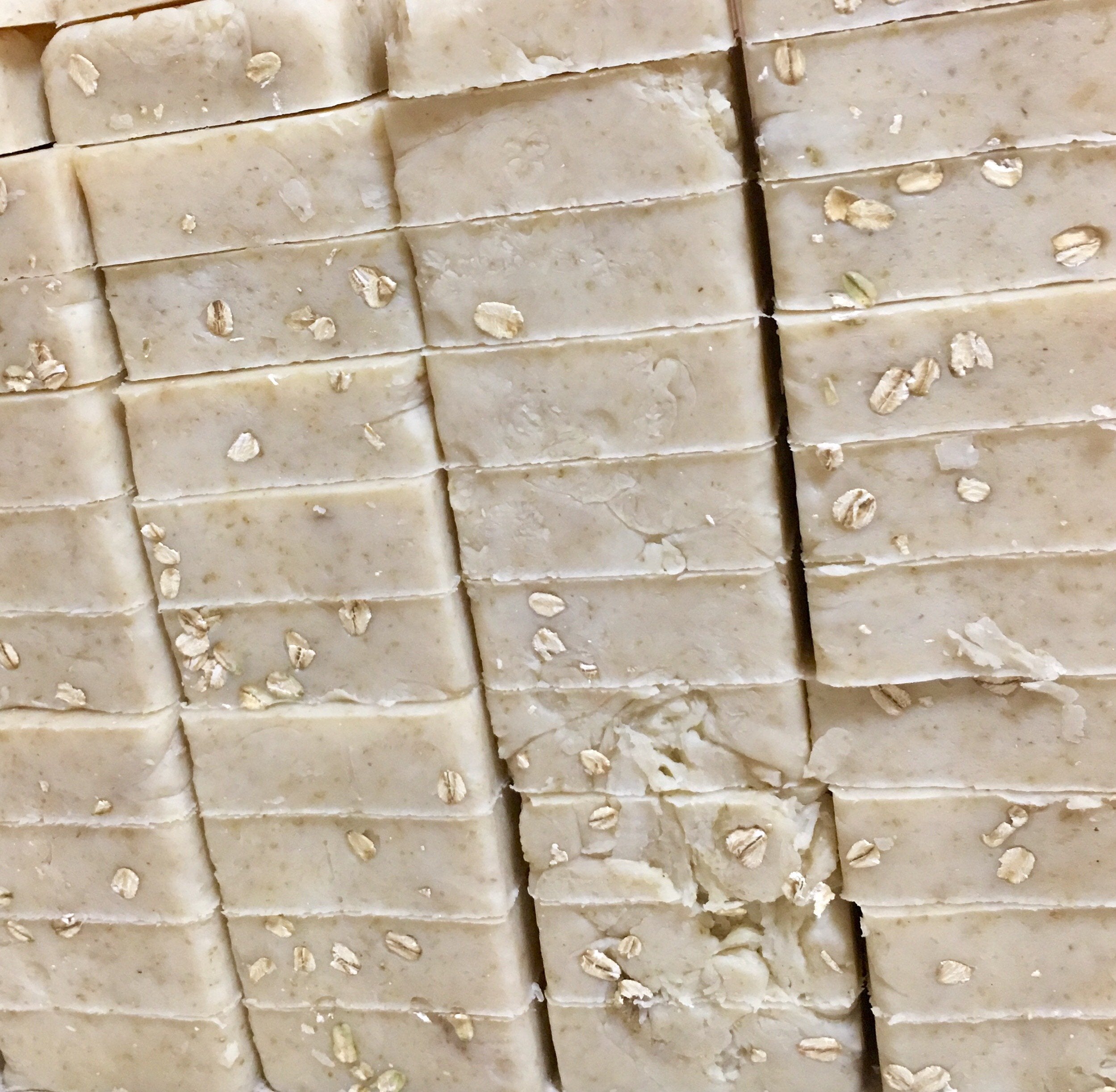 (12) Wholesale Honey & Oatmeal Soap: Suggested Retail Price $7-$9 each